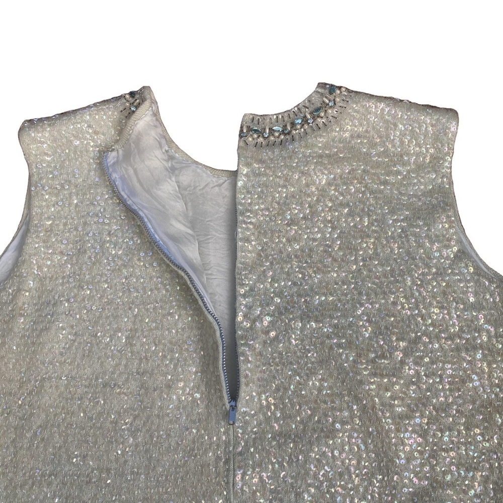 Vintage Sequin and Beaded Shell Size Large Imports by Aristo Brand Flapper Style - Picture 6 of 8